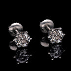 Lab grown Diamant SI-GH Ohrringe, IGI zertifiziert, 950 Platin ca. 1.50 ct