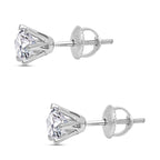 Lab grown Diamant SI-GH Ohrringe, IGI zertifiziert, 950 Platin ca. 1.50 ct