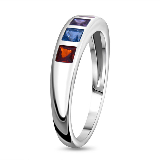 Lustro Stella - Feinster Zirkonia Ring, 925 Silber rhodiniert 1.31 ct