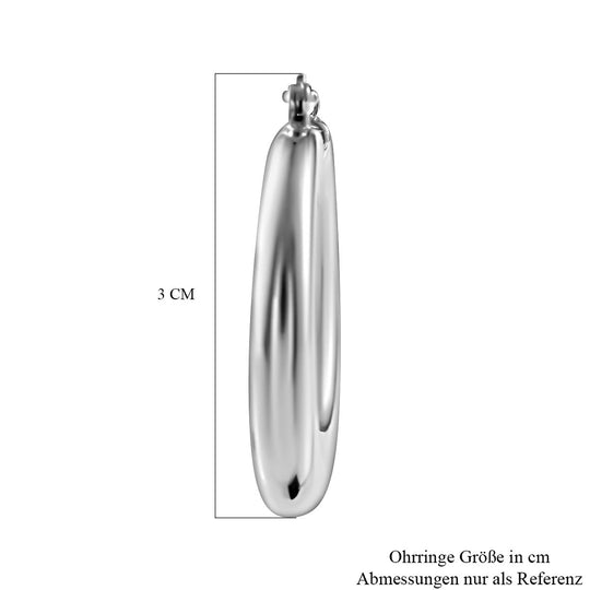 Elektroform Ohrringe, 925 Silber Versilberung, ca. 7,44g