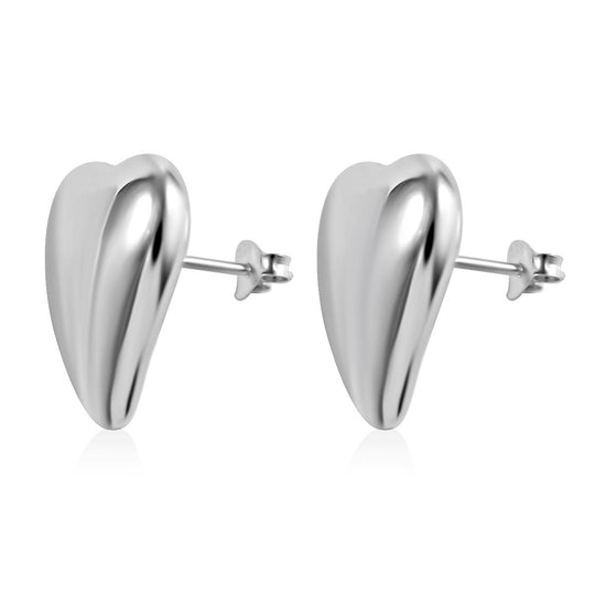 Silberhauch Kollektion - Elektroform Ohrringe, 925 Silber ca. 5,04g