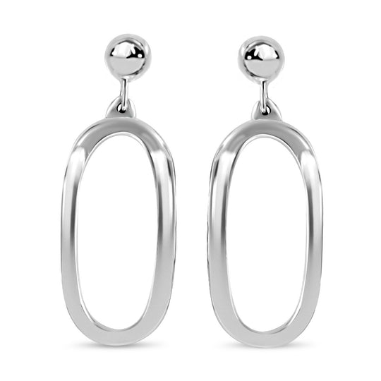 Elektroform Ohrringe, 925 Silber Versilberung, ca. 7,44g