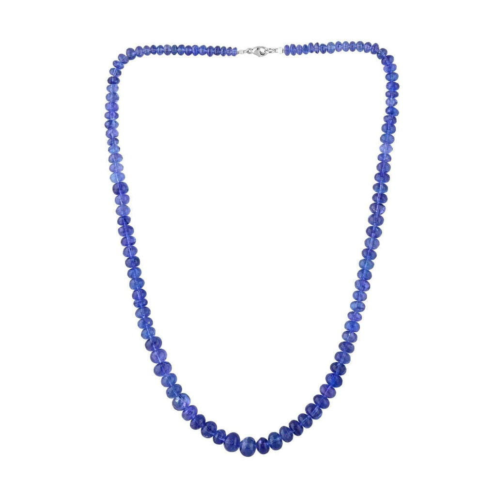 Rhapsody AAAA Tansanit Halskette ca. 45 cm 950 Platin ca. 165,00 ct.