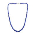 Rhapsody AAAA Tansanit Halskette ca. 45 cm 950 Platin ca. 165,00 ct.