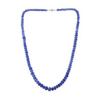Rhapsody AAAA Tansanit Halskette ca. 45 cm 950 Platin ca. 165,00 ct.