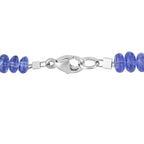 Rhapsody AAAA Tansanit Halskette ca. 45 cm 950 Platin ca. 165,00 ct.