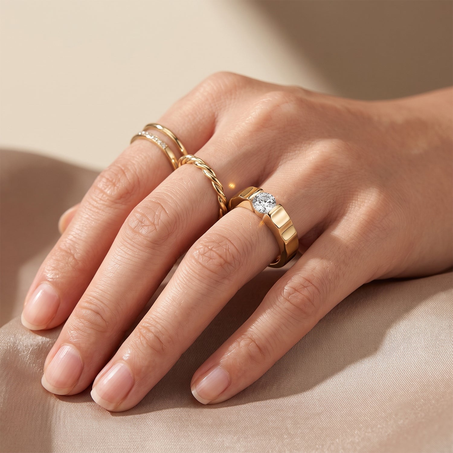 Gelbgold Vermeil