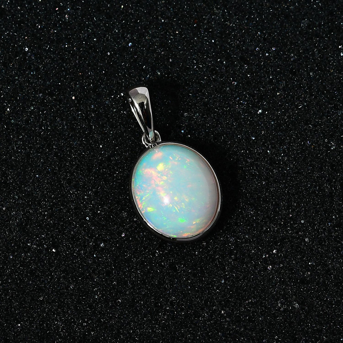 RHAPSODY - AAAA Natürlicher, äthiopischer Welo Opal Anhänger, 950 Platin, ca. 3.16 ct