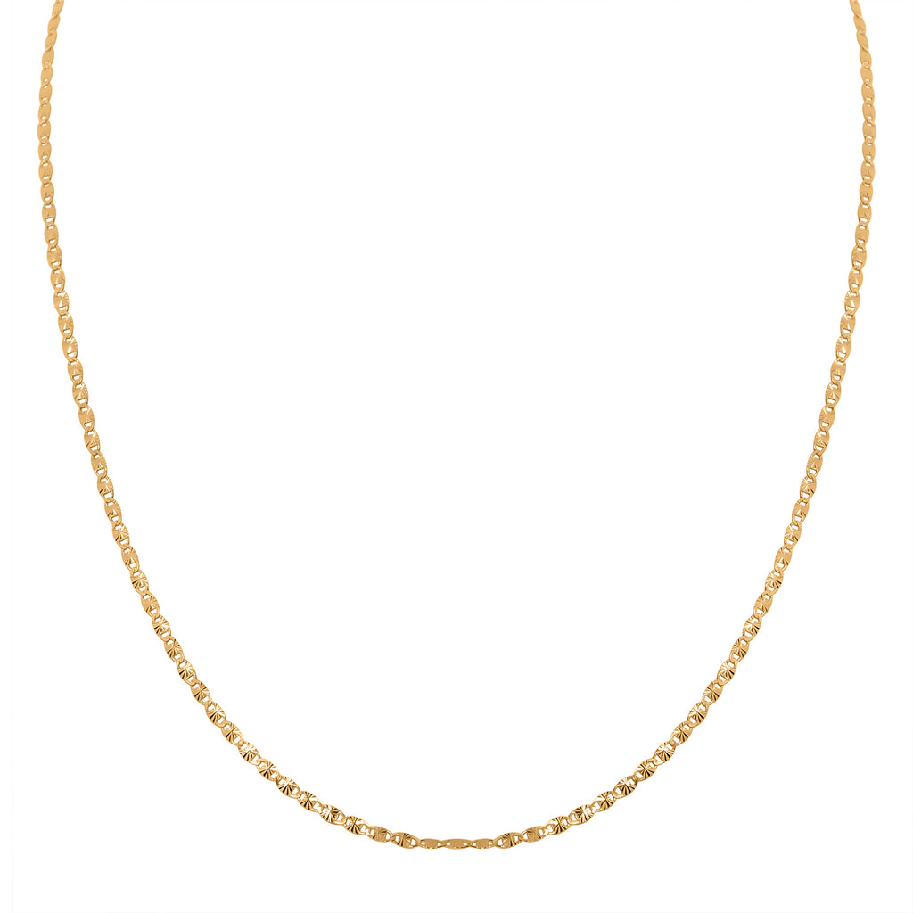 925 Silber vergoldet Kette ca. 50 cm ca. 2,42g