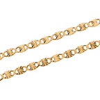925 Silber vergoldet Kette ca. 50 cm ca. 2,42g