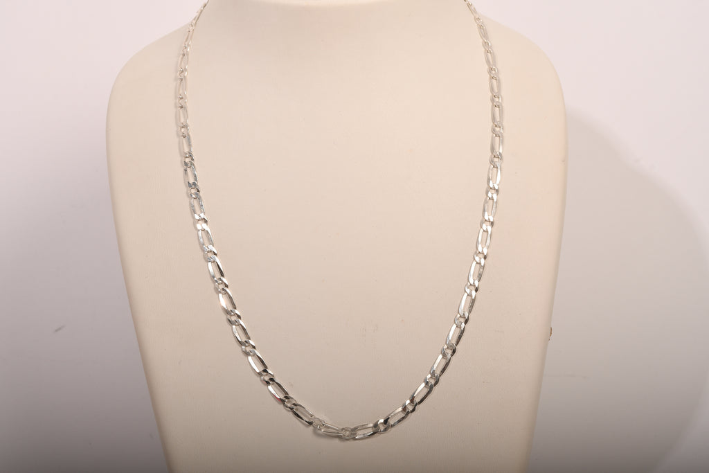 Figaro Kette ca. 50 cm, 925 Silber ca. 9,54g