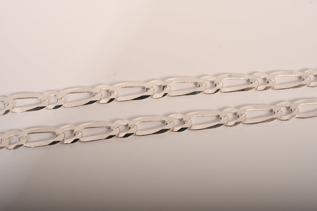 Figaro Kette ca. 50 cm, 925 Silber ca. 9,54g