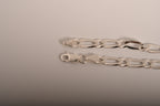 Figaro Kette ca. 50 cm, 925 Silber ca. 9,54g
