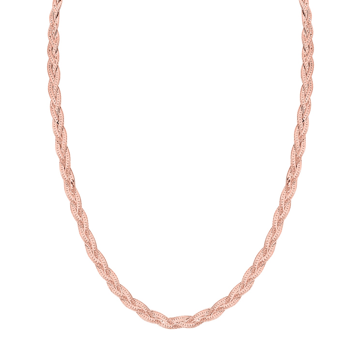 925 Silber rosévergoldet Kette ca. 45 cm ca. 9,64g