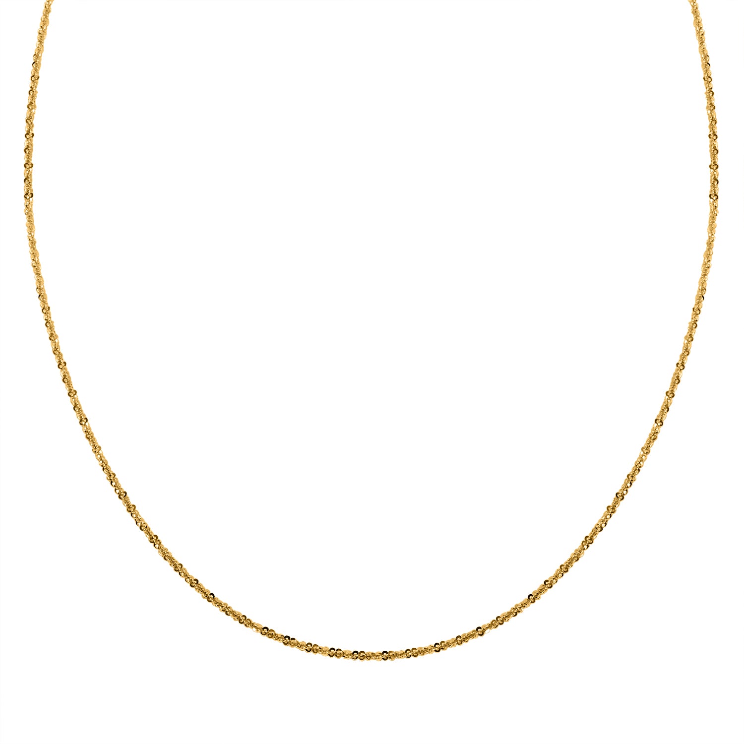 925 Silber vergoldet Kette ca. 45 cm