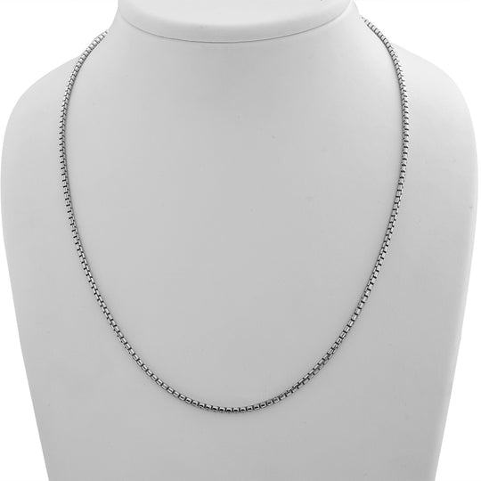 925 Silber rhodiniert Kette ca. 56 cm ca. 13,02g
