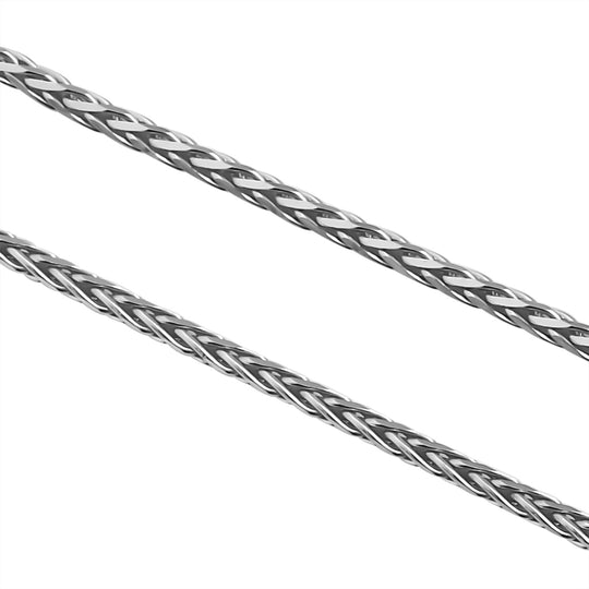 Italienische Spigakette, 925 Silber, ca. 75 cm, ca. 6,15g