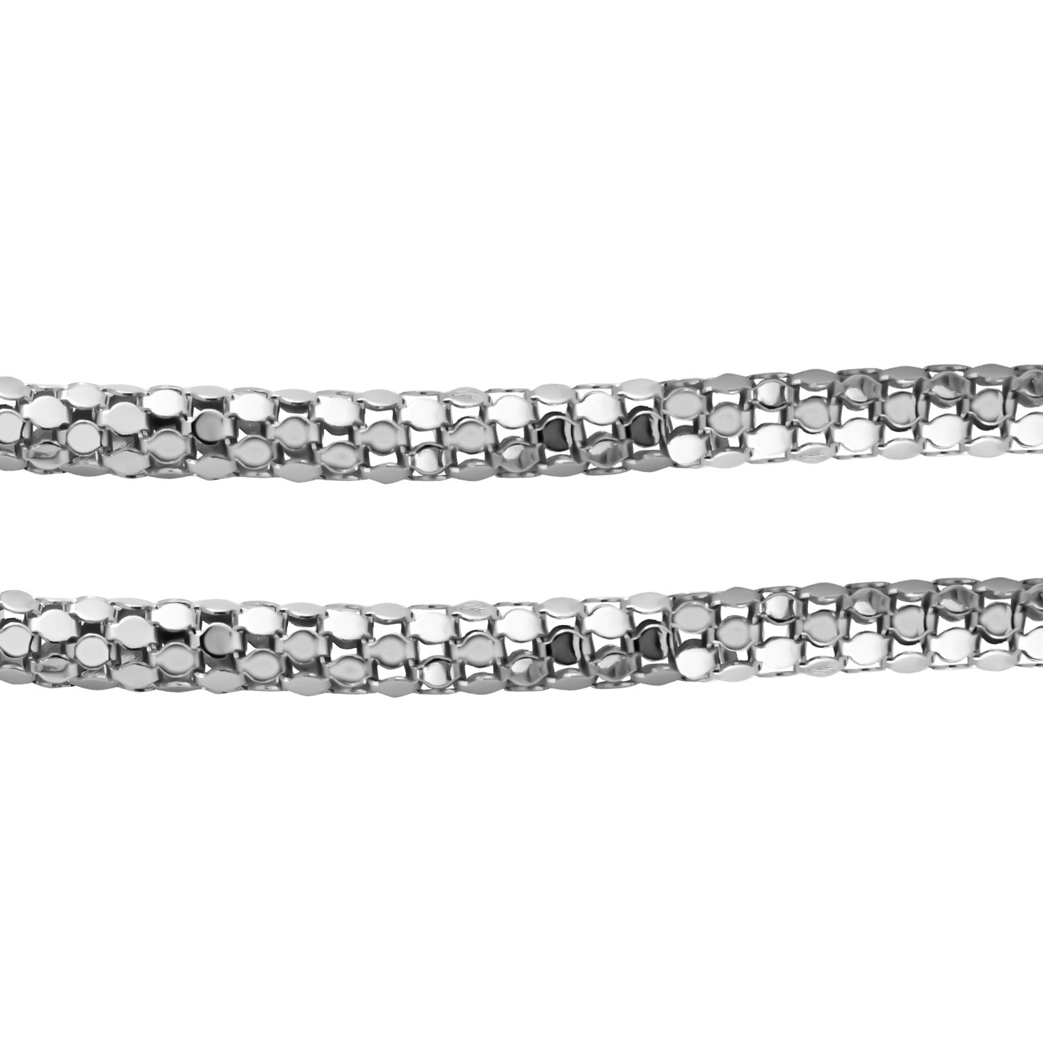 925 Silber rhodiniert Kette ca. 50 cm ca. 14,75g