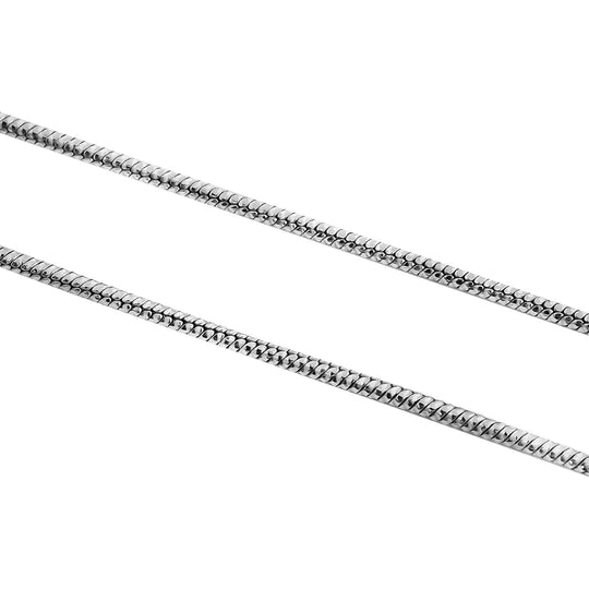925 Silber rhodiniert Kette ca. 60 cm ca. 2,98g