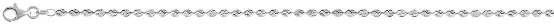 925 Silber rhodiniert Armband ca. 19 cm ca. 5,14g