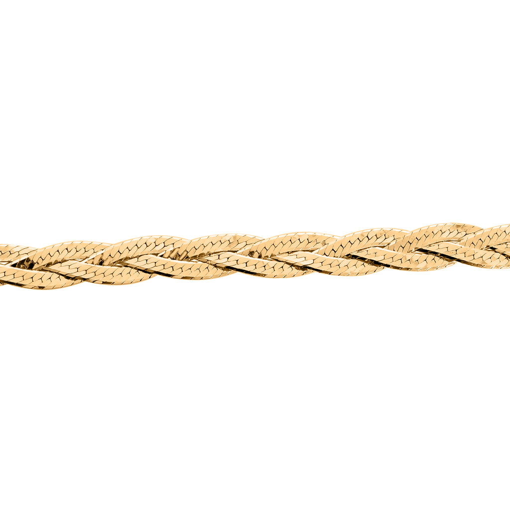 925 Silber vergoldet Armband ca. 18 cm ca. 3,35g