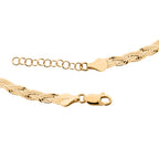 925 Silber vergoldet Armband ca. 18 cm ca. 3,35g