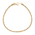 925 Silber vergoldet Armband ca. 19 cm ca. 2,37g