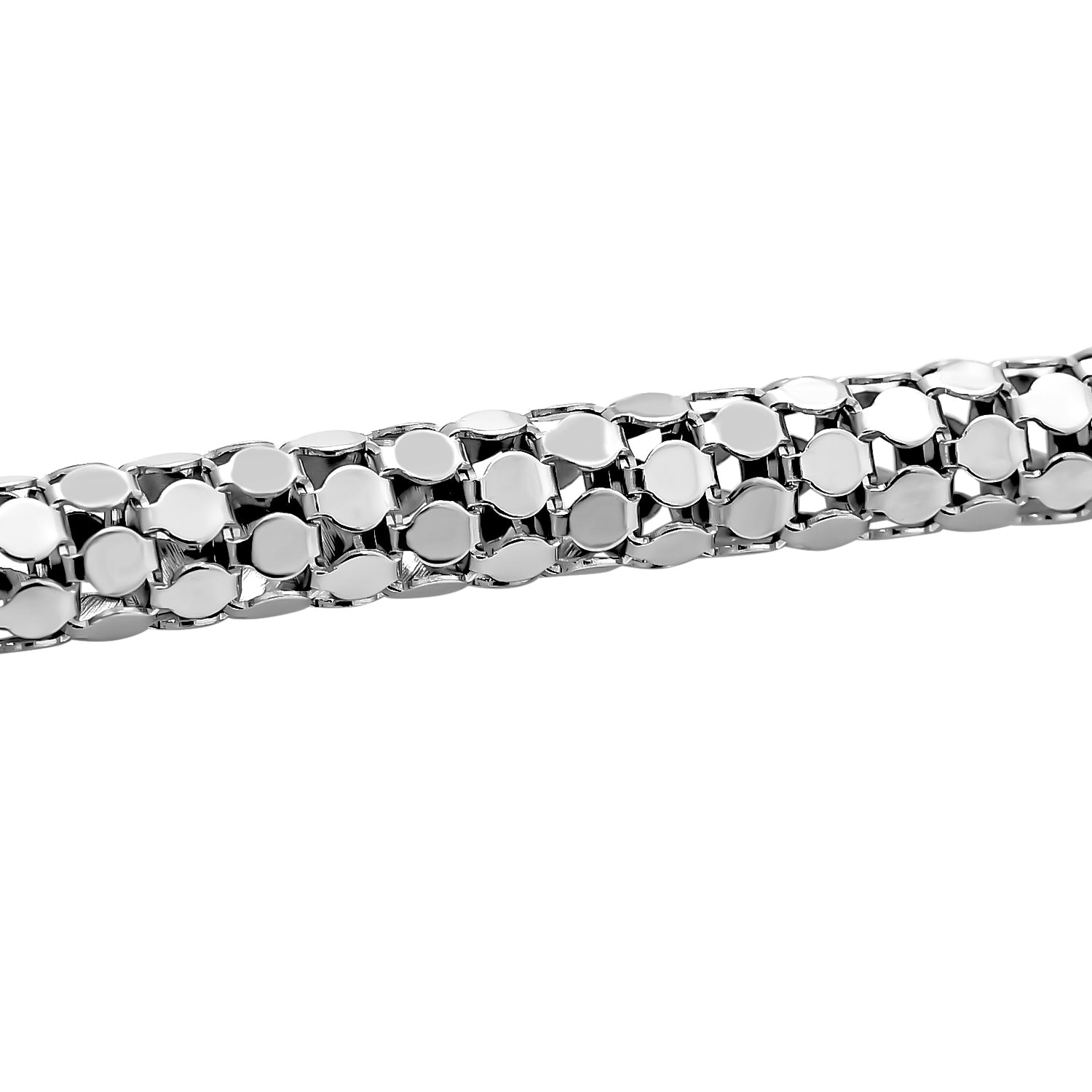 925 Silber rhodiniert Armband ca. 19 cm ca. 5,99g