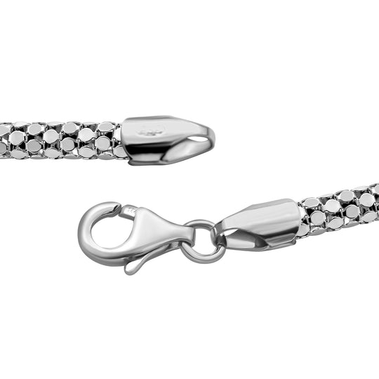 925 Silber rhodiniert Armband ca. 19 cm ca. 5,99g