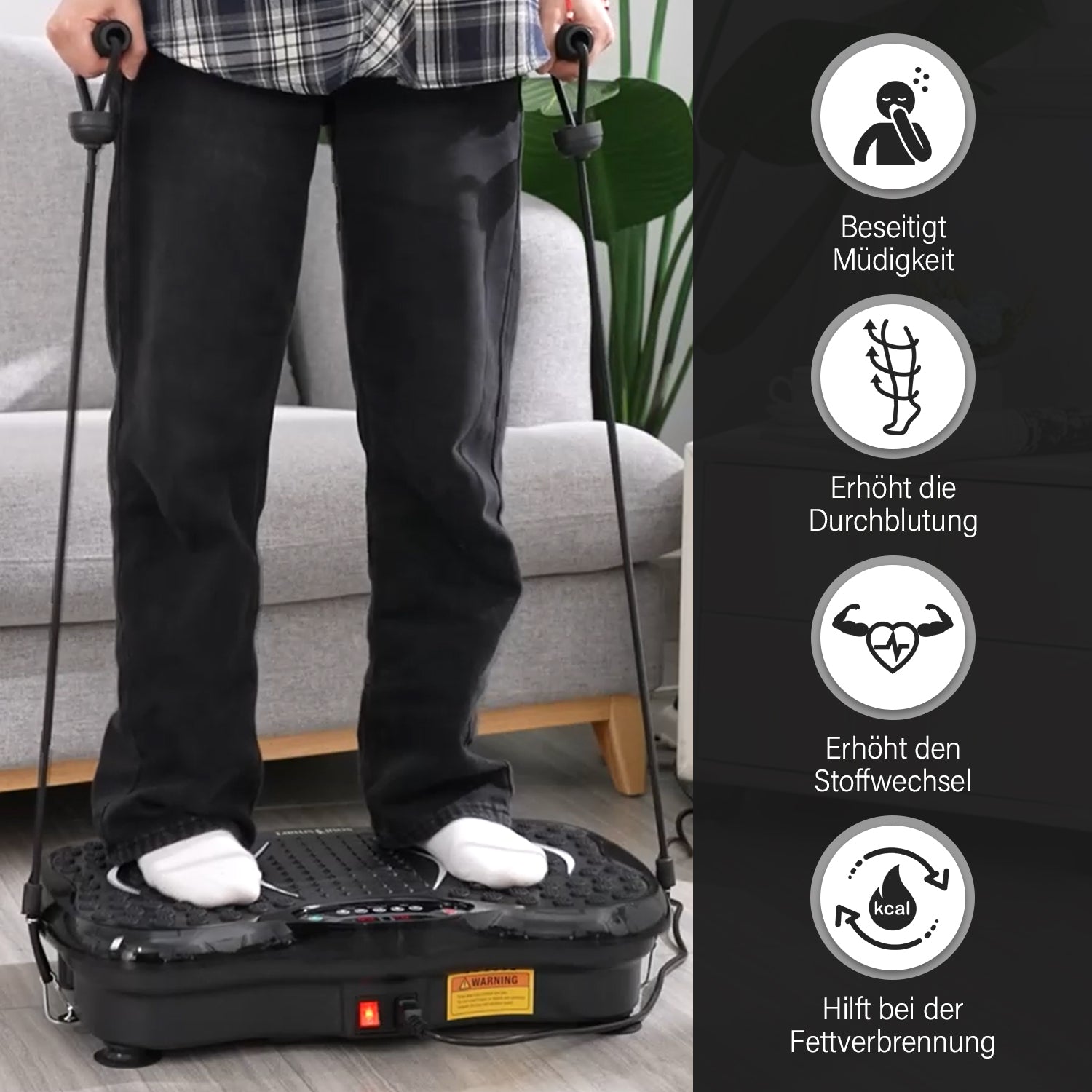 Soulsmart - Ganzkörper Stand Massage Gerät mit Fernbedienung