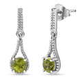 Peridot Ohrringe - 1,09 ct.