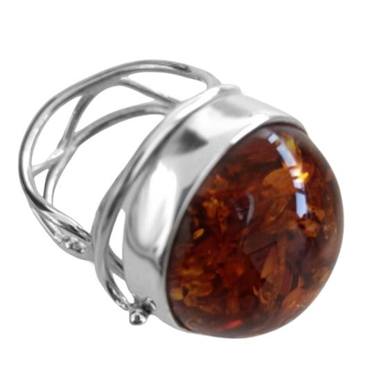 Bernstein Ringe 925 Silber ca. 18.00 ct