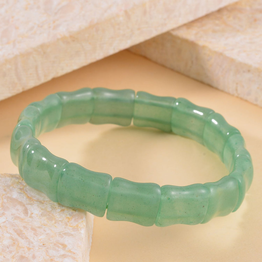 Grüner Aventurin Armband 17 cm  ca. 150.00 ct