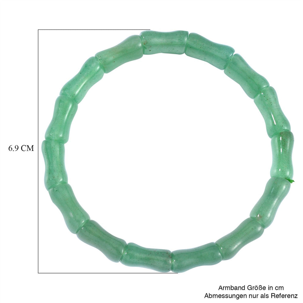 Grüner Aventurin Armband 17 cm  ca. 150.00 ct