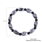 Terahertz, Shungit Armband Flexibel cm ca. 90,38 ct.
