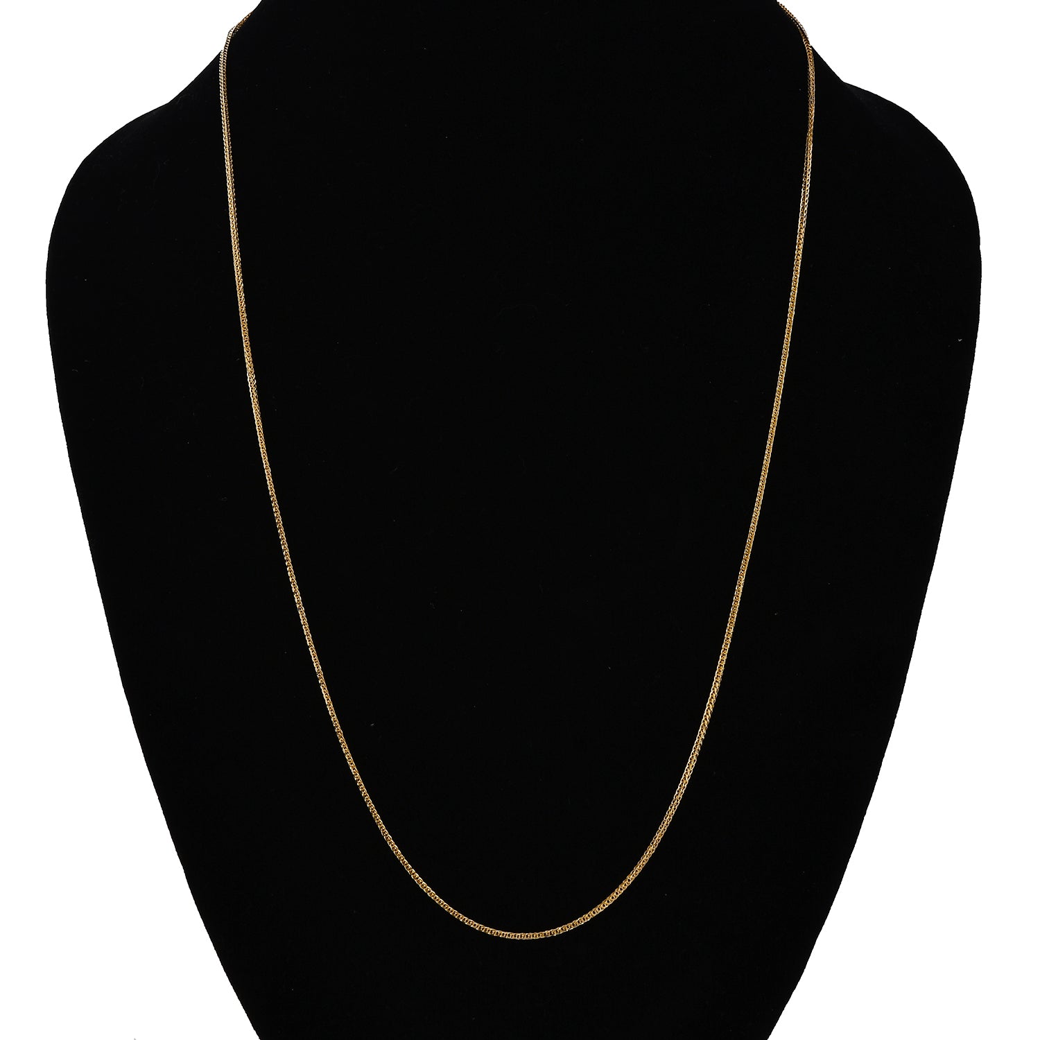 Spiga Halskette ca. 50 cm, 916 Gelbgold ca. 2,07g
