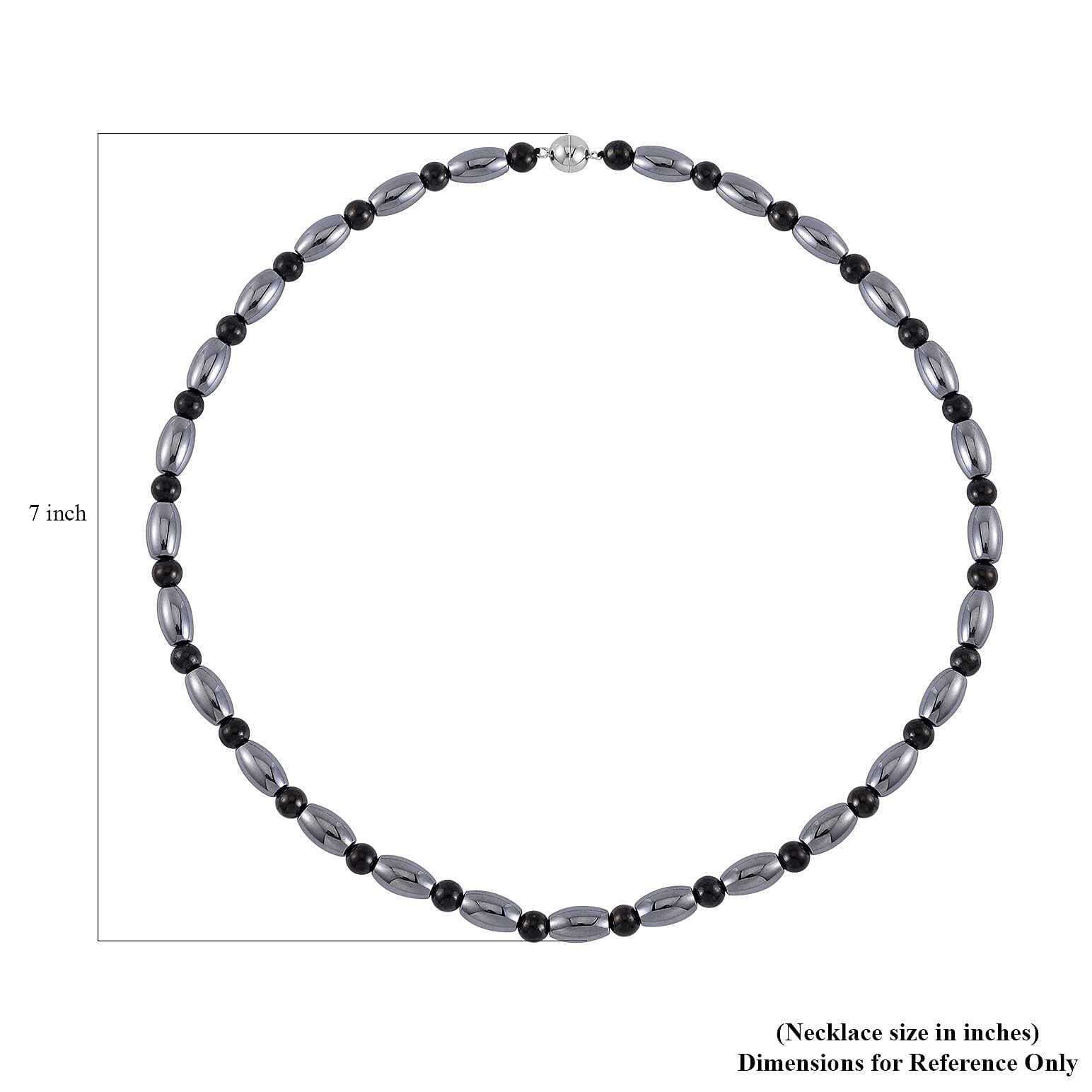 Terahertz, Shungit Halskette ca. 50 cm 925 Silber rhodiniert ca. 155.00 ct