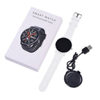 HiWatch Plus Smartwatch Weiß Bluetooth 5.3, TFT-Display, Herz- & Gesundheitsmonitoring, iOS und Android-kompatibel