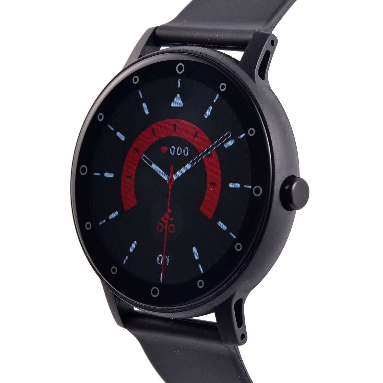 HiWatch Plus Smartwatch Schwarz, Bluetooth 5.3, TFT-Display, Herz- & Gesundheitsmonitoring, iOS und Android-kompatibel