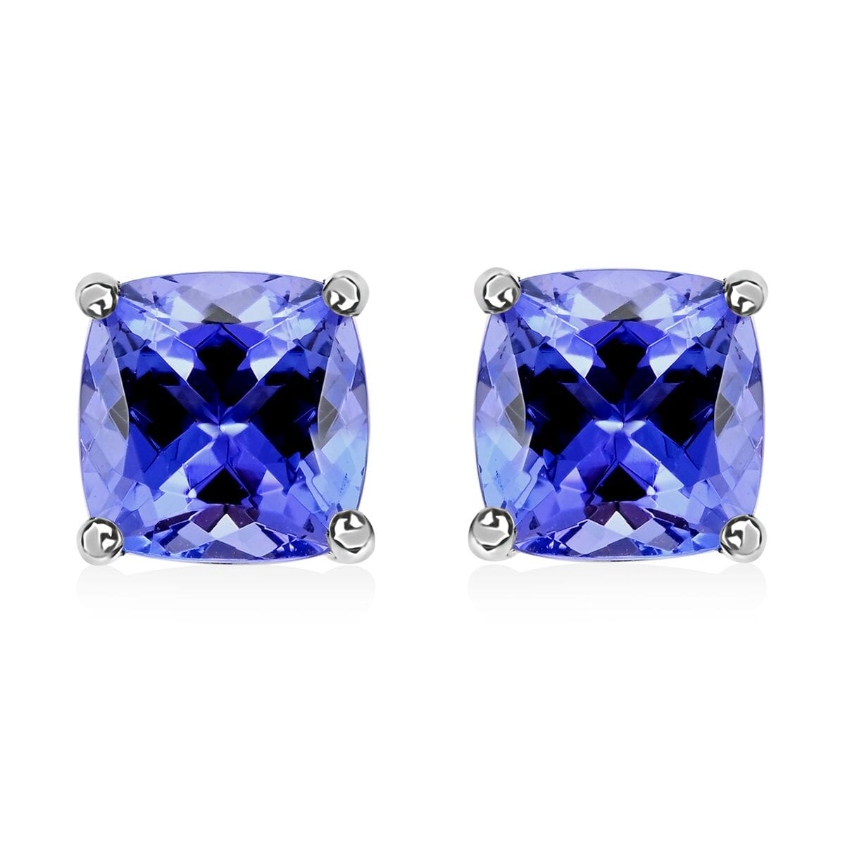 Rhapsody AAAA Tansanit AGI zertifiziert Ohrringe 950 Platin ca. 2.30 ct