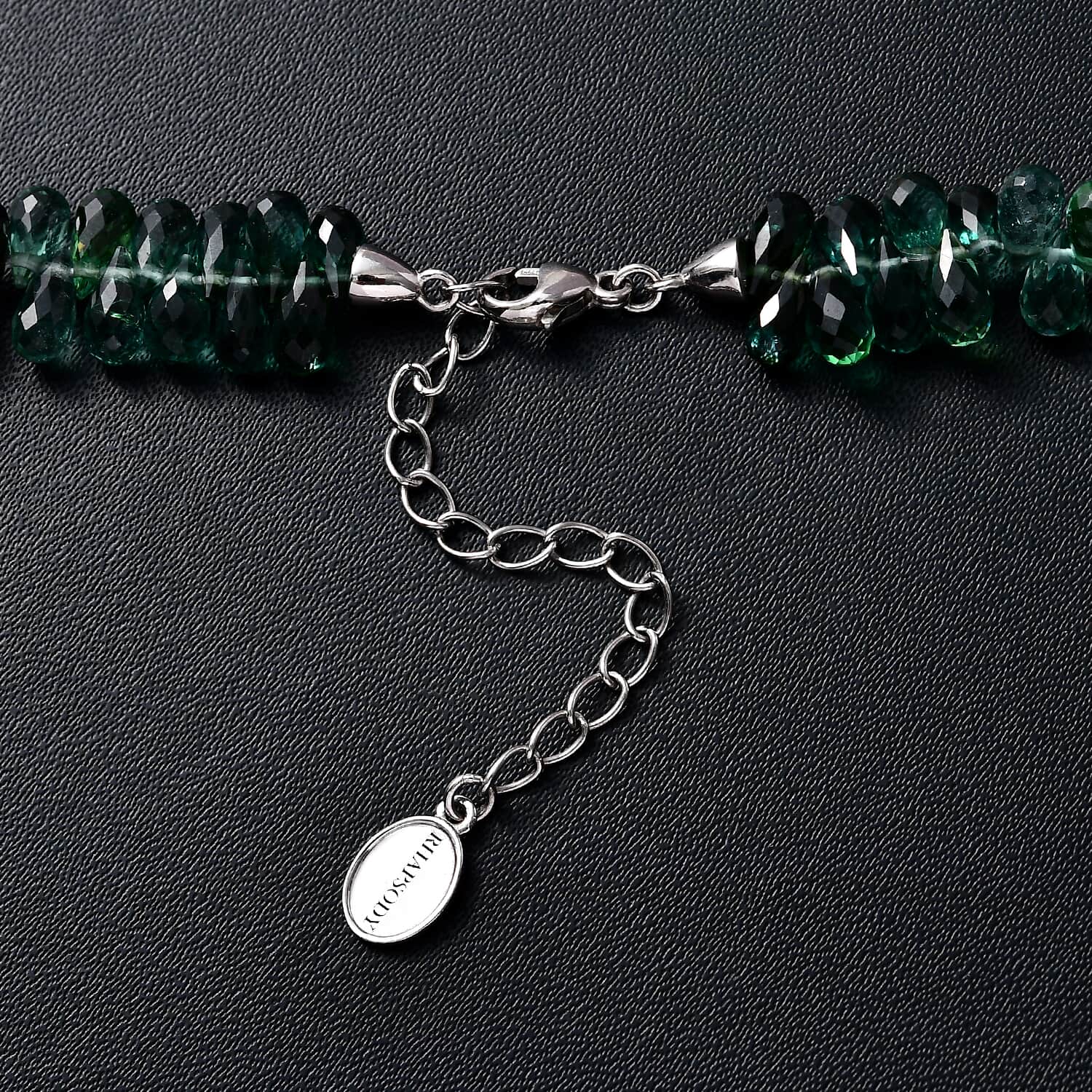 Rhapsody AAAA Mehrfarbig-Turmalin Halskette ca. 45 cm 950 Platin ca. 165 ct.