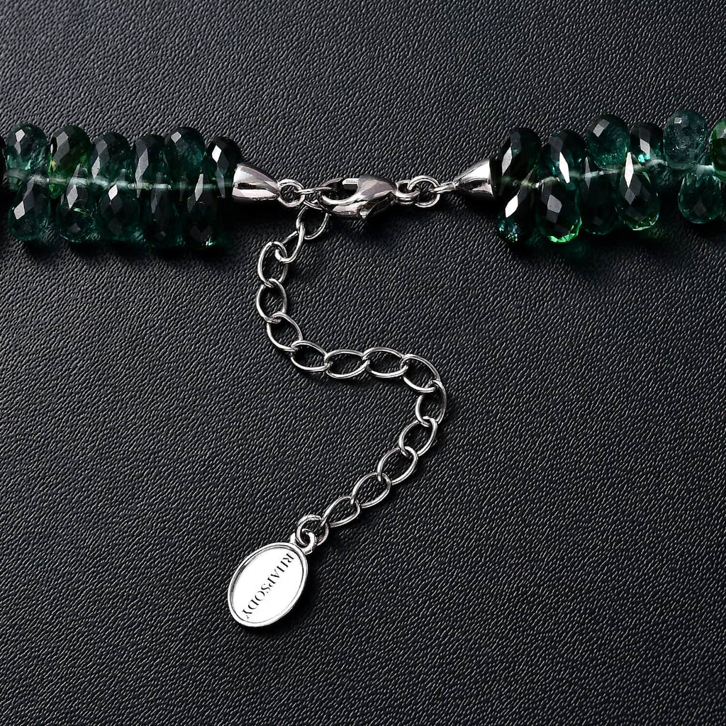 Rhapsody AAAA Mehrfarbig-Turmalin Halskette ca. 45 cm 950 Platin ca. 165 ct.