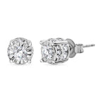 New York Kollektion - Weißer Diamant I1-I2 GH Ohrstecker 417 Weißgold ca. 1.00 ct