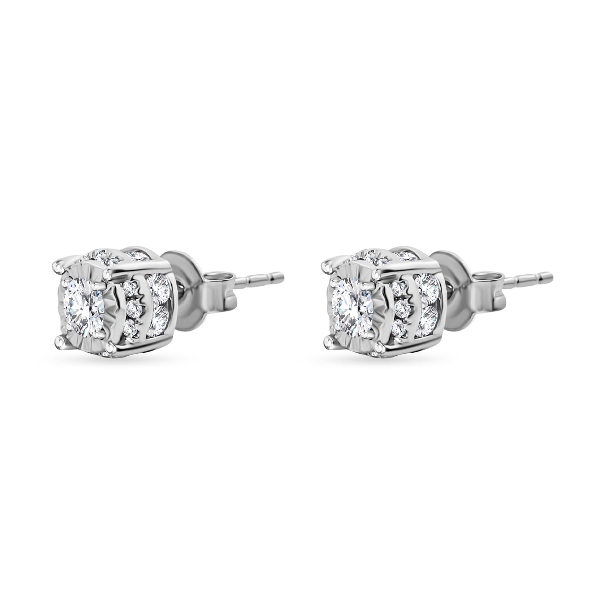 New York Kollektion - Weißer Diamant I1-I2 GH Ohrstecker 417 Weißgold ca. 1.00 ct