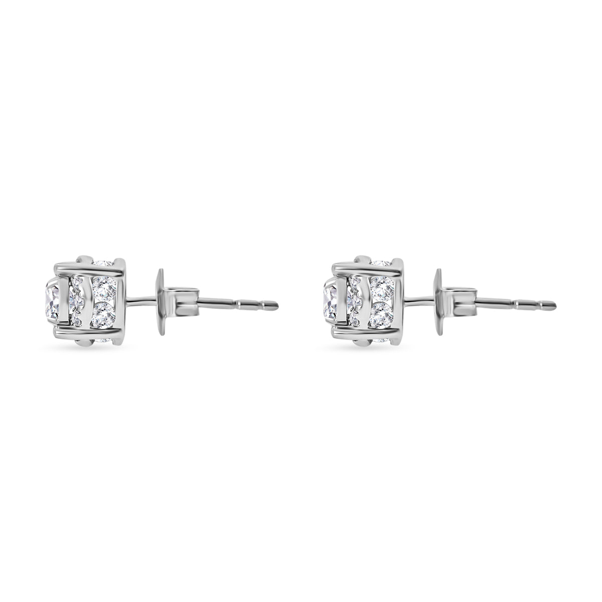 New York Kollektion - Weißer Diamant I1-I2 GH Ohrstecker 417 Weißgold ca. 1.00 ct