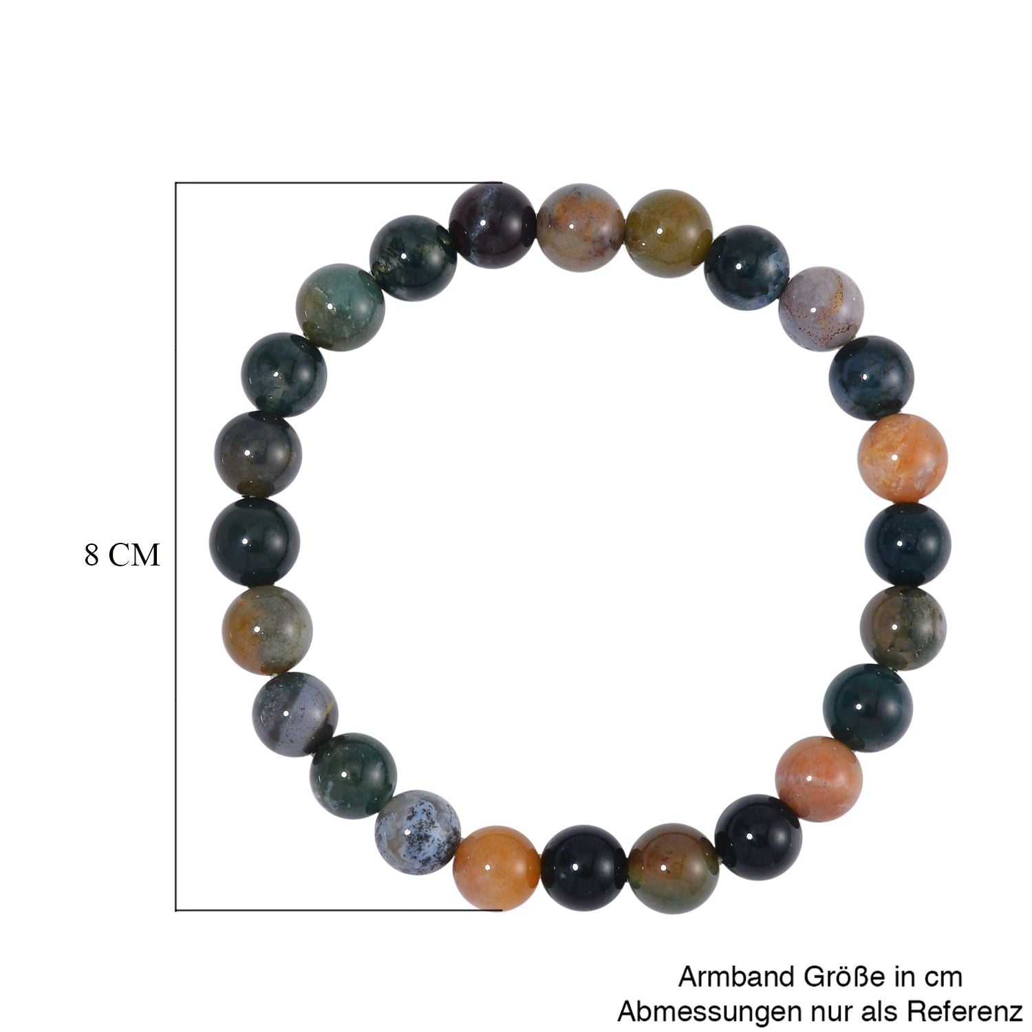 Ozean Jaspis flexibles Armband, ca. 130.00 ct