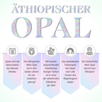 AA Natürlicher, äthiopischer Welo Opal Ohrringe 925 Silber Gelbgold Vermeil ca. 3,57 ct.