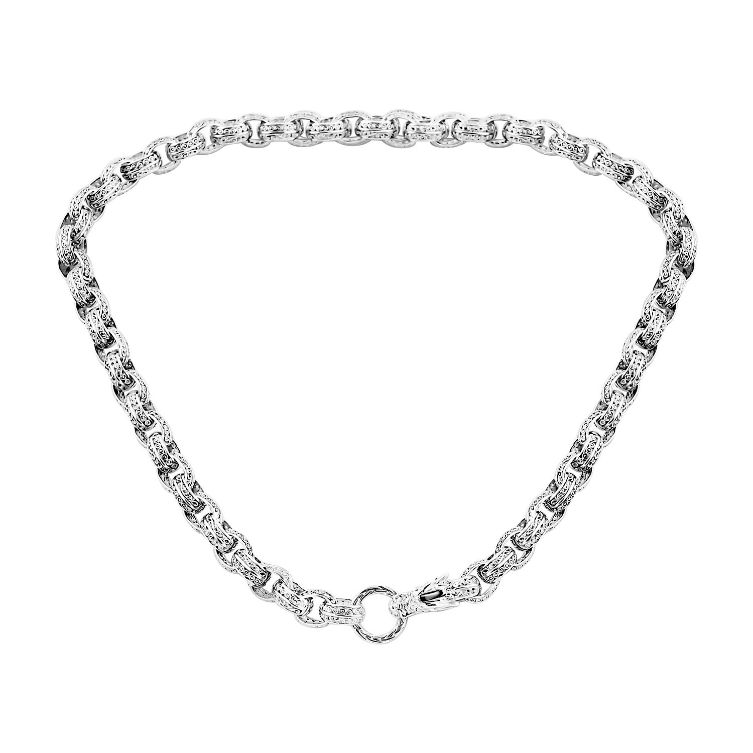 Royal Bali - Royal Bali - 925 Silber Halskette, ca. 50 cm ca. 78,20g