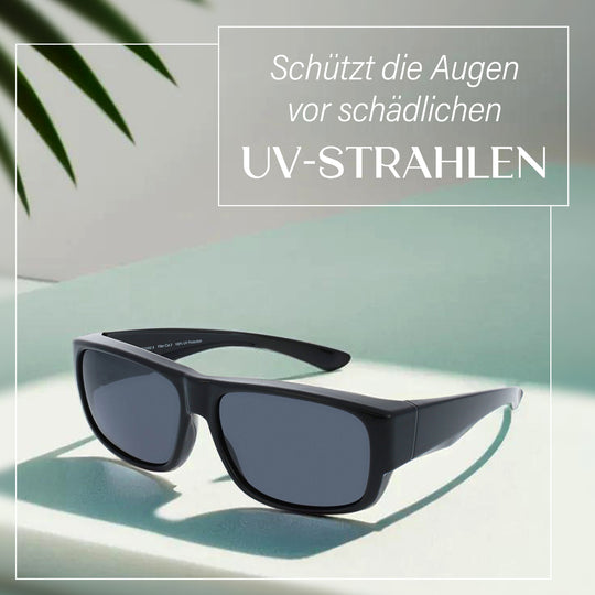 Selbstheilende polarisierte Überbrillen, transparent