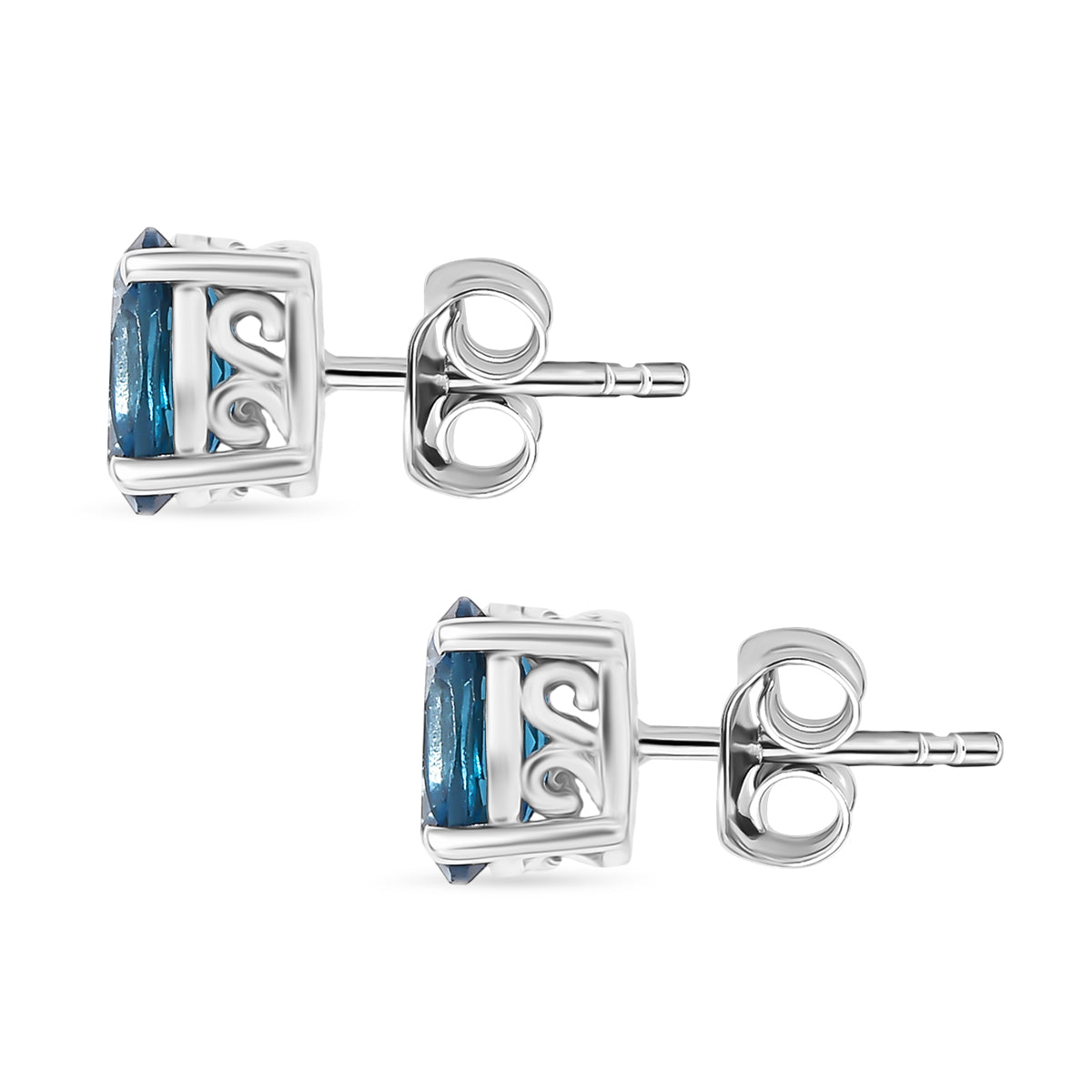 London Blau Topas Schmuckset